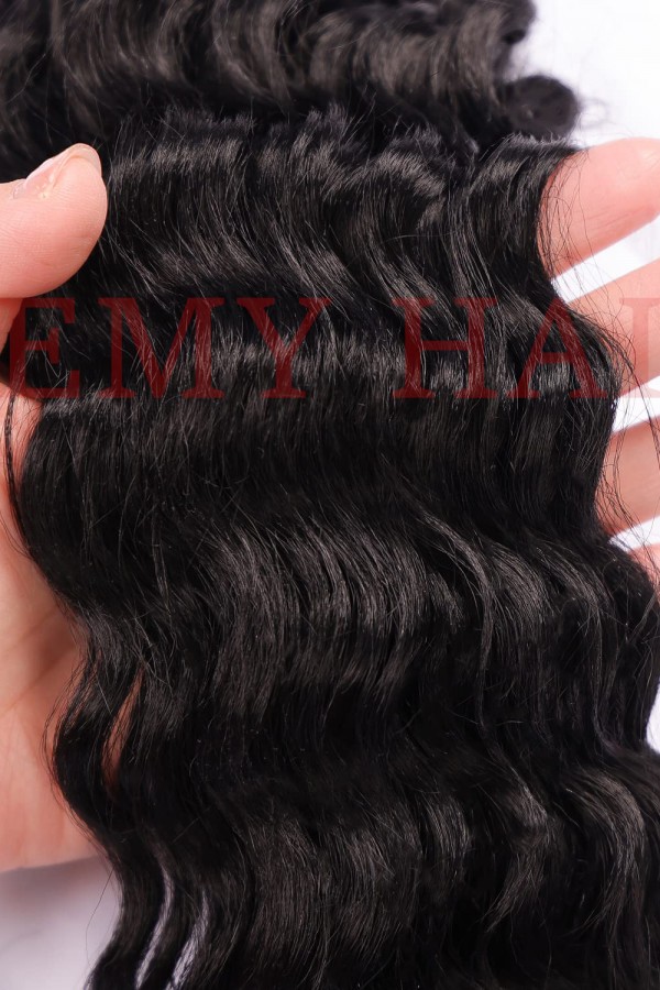 Afro Örgüsü Saç - Siyah 100gr.