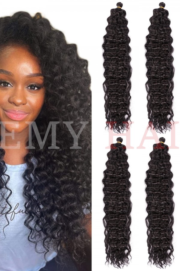 Afro Örgüsü Saç - Siyah 100gr.