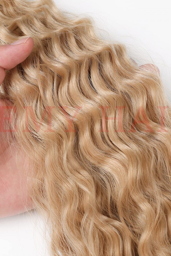 Afro Örgüsü Saç - Küllü Sarı Ombreli 100gr.