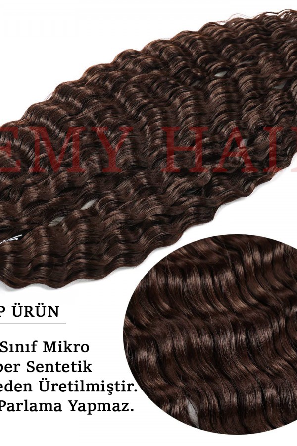 Afro Örgüsü Saç - Doğal Siyah 100gr. Afro Örgüsü Saç - Doğal Siyah 100gr.