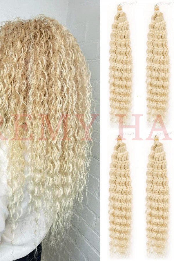 Afro Örgüsü Saç - Platin Sarısı 100gr.