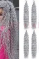 Afro Örgüsü Saç - Gri 100gr. grey
