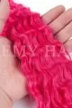 Afro Örgüsü Saç - Fuşya Pembe 100gr. hotpink