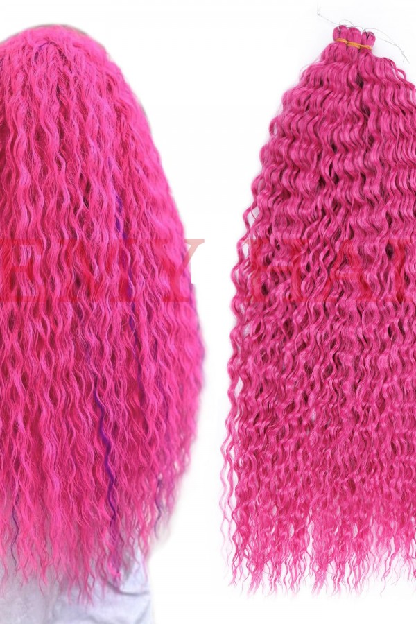 Afro Örgüsü Saç - Rose Red 100gr.