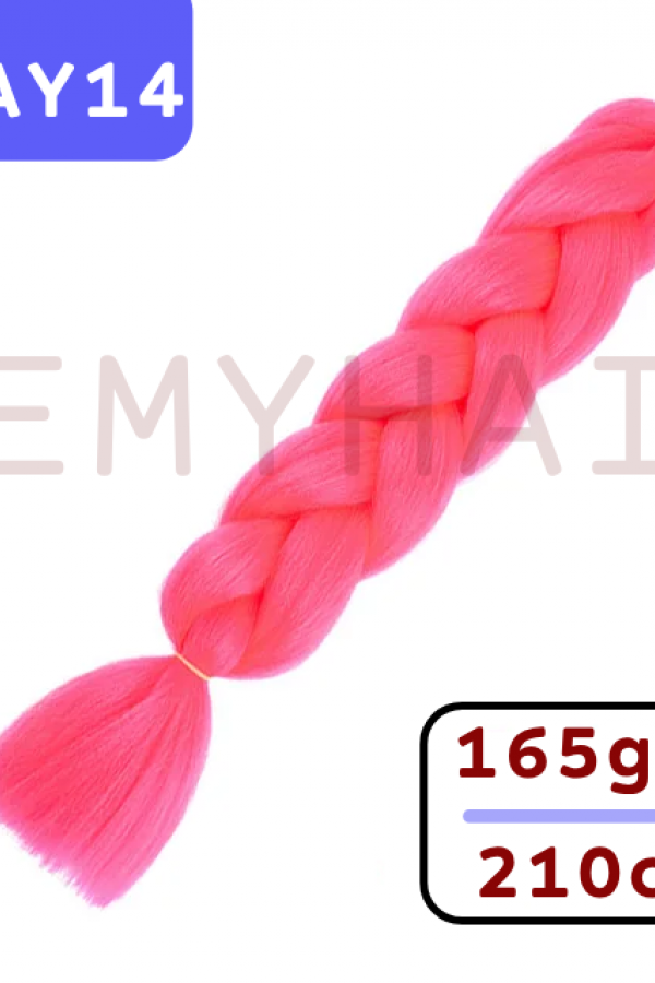 Afrika Örgüsü Saç - Pembe AY14 - 165gr.
