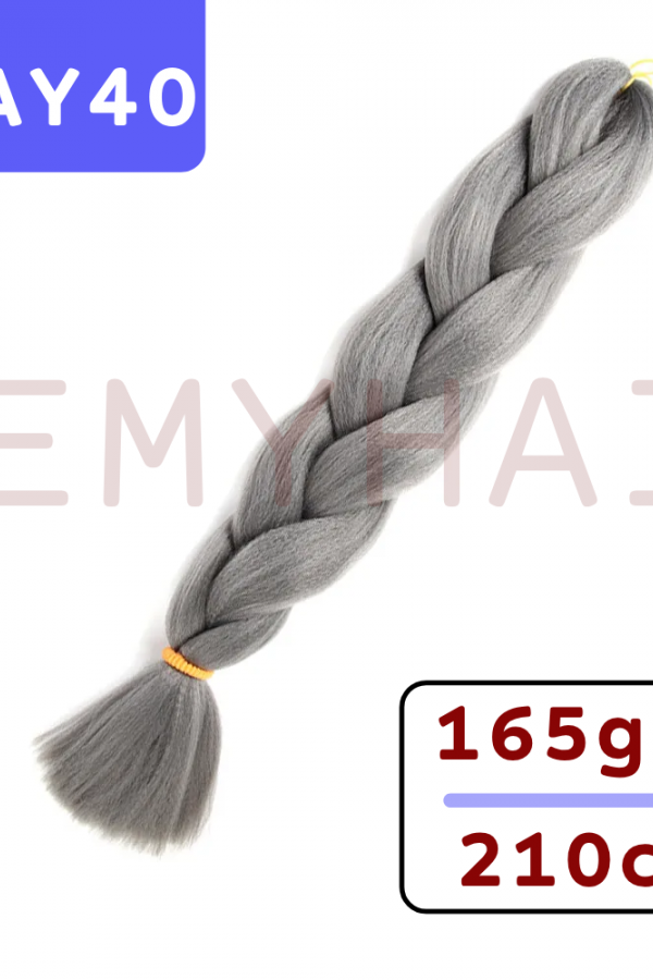 Afrika Örgüsü Saç - Gri AY40 - 165gr. Afrika Örgüsü Saç - Gri AY40 - 165gr.