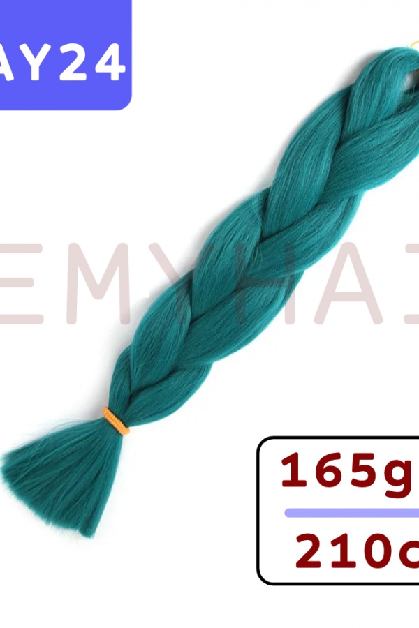 Afrika Örgüsü Saç - Deniz Yeşili - AY24 - 165gr. Afrika Örgüsü Saç - Deniz Yeşili - AY24 - 165gr.
