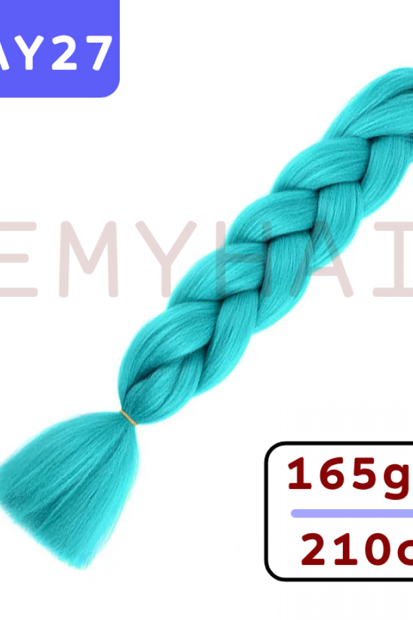 Afrika Örgüsü Saç - Turkuaz AY27 - 165gr.