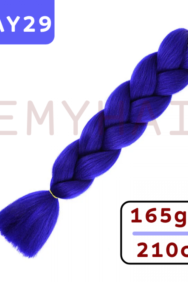 Afrika Örgüsü Saç - Lacivert AY29 - 165gr.