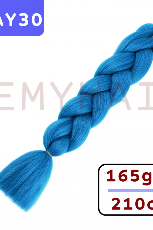 Afrika Örgüsü Saç - Turkuaz AY30 - 165gr.
