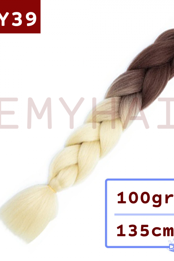 Afrika Örgüsü Saç - Kahve Platin Sarısı BY39 - 100gr. Afrika Örgüsü Saç - Kahve Platin Sarısı BY39 - 100gr.