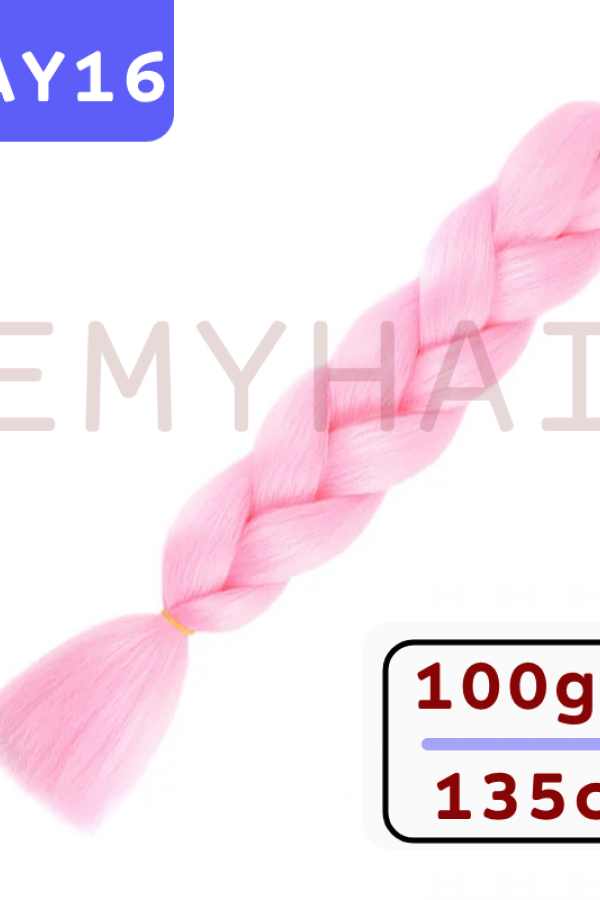 Afrika Örgüsü Saç - Açık Gül Pembe AY16 - 100gr. Afrika Örgüsü Saç - Açık Gül Pembe AY16 - 100gr.