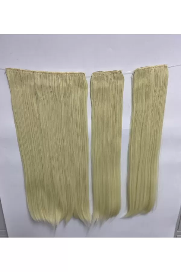 PLATİN Sarısı DÜZ – 65cm 190 gr. FİBER SENTETİK Çıt Çıt – Renk No:613 pl-016-613-65