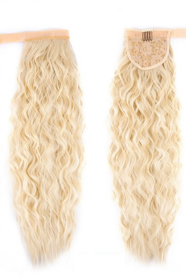 Platin Sarısı Dolamalı Dalgalı At Kuyruğu Renk No:613