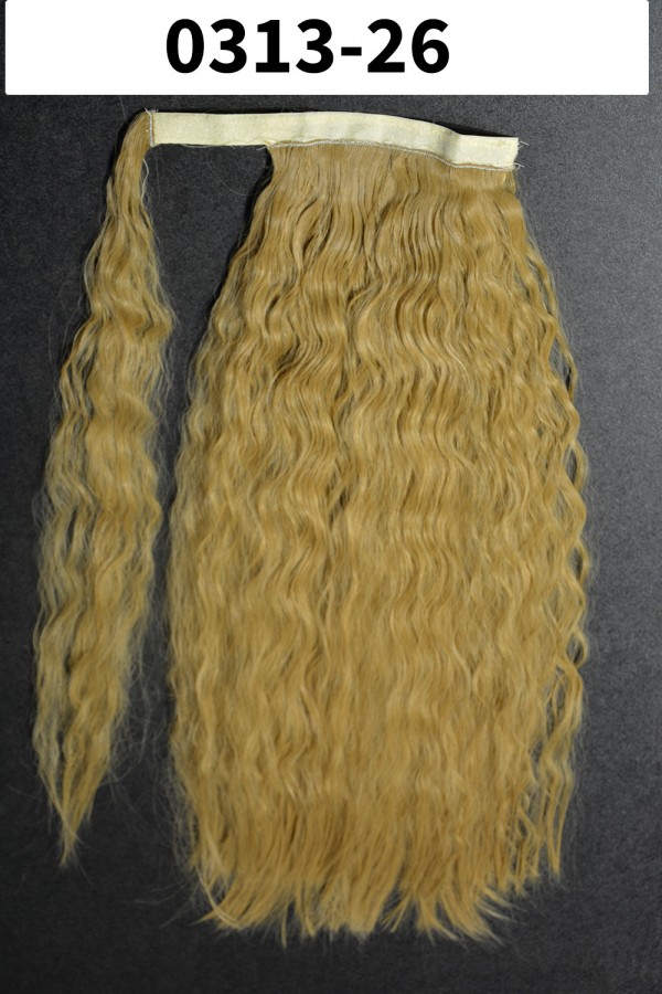 Karamel Dolamalı Dalgalı At Kuyruğu Renk No:26