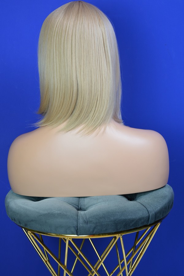 Bebek Sarısı Kısa Küt Perçemli Peruk