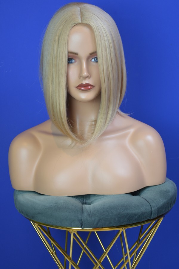 Bebek Sarısı Kısa Küt Perçemsiz Peruk