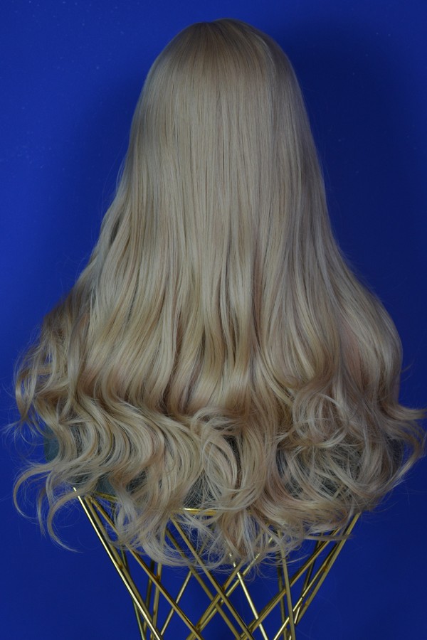 Uzun Boy BEBEK SARISI Fiber Sentetik Perçemli Peruk