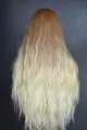 Gold Platin Ombreli Dalgalı Fiber Sentetik Peruk 9034-26h613f26-1