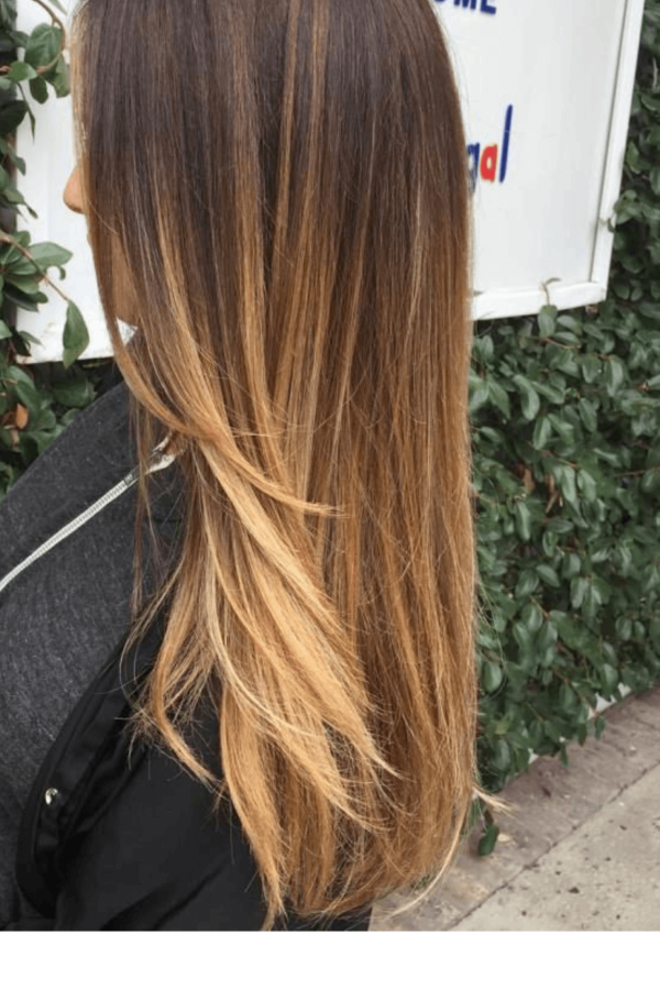 Kahverengi Kumral Kahküllü Ombreli Uzun Düz Peruk Kahverengi Kumral Kahküllü Ombreli Uzun Düz Peruk