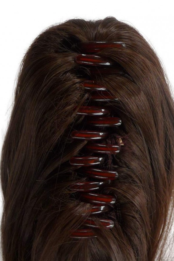 At Kuyruğu Koyu Kahverengi Postiş