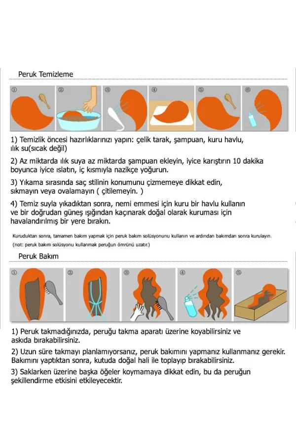 Siyah Gri Ombreli Dalgalı Kahküllü Fiber Sentetik Peruk remy-9632-2f89a-2
